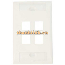 Mặt nạ 4 port Faceplate Kit COMMSCOPE (1-2111011-3)